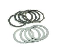 MCNVNEFSAW Disques de friction d'embrayage moteur en acier for KAWASAKI KLX125 D-Tracker LX125CD 2010-2014 (kit 2012-2013) Disque de friction d'embrayage