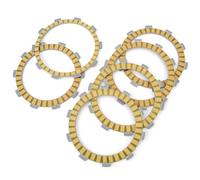 MCNVNEFSAW Disques d'embrayage for friction 537-16321-00 compatibles for Yamaha TTR230 TT-R230 XT225 Serow TTR225 TT-R225 TT225 TT225T TT225S 36X-16321-00 Disque de friction d'embrayage