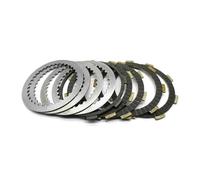 MCNVNEFSAW Kit de disques friction et séparateurs d'embrayage en acier for KAWASAKI KLX125 D-Tracker LX125CD (2010-2014) Disque de friction d'embrayage(Whole set)