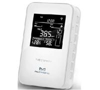 MCO Home Z-Wave PM2.5 Moniteur de qualité de l'air, 12V DC, Blanc, MH10-PM2.5-WD