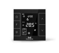 MCO Home Z-Wave Water/Electrical Heating Smart Thermostat, MH7H-WH, Black