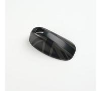 MCOAORN Autocollant pour antenne de voiture - Pour Mini One Cooper S R50 R53 Hatchback - Accessoire décoratif de voiture (Black Union Jack, cache antenne pour R50/R53 A)