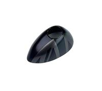 MCOAORN Autocollant pour antenne de voiture - Pour Mini One Cooper S R50 R53 Hatchback - Accessoire décoratif (Black Union Jack, cache antenne pour R50/R53 B style)