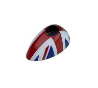 MCOAORN Autocollant pour antenne de voiture - Pour Mini One Cooper S R50 R53 Hatchback - Accessoire décoratif (Union Jack, antenne pour R50/R53 B style)