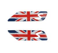 MCOAORN Lot de 2 marqueurs de lumière latéraux pour Mini One/Cooper/Cooper S F54 Clubman (Union Jack, pour MINI Cooper S F54 CLUBMAN 2015-2023)