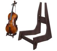 MCOAORN Trésor de violoncelle en bois avec crochet à arc, Trésor de violoncelle de grande taille amovible, adapté pour 1/2, 1/4, 3/4, 1/8, 7/8 Celli
