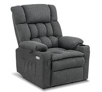 MCombo 7546 Fauteuil de Relaxation électrique avec 3 Moteurs réglables séparément
