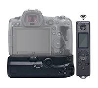 Mcoplus Mco-Bg-R10 Pro Poignée d'alimentation compatible avec Canon Eos R5/R6/R5C/R6 Mark II - Remplacement pour BG-R10 avec déclencheur à distance avec fréquence radio 2,4 GHz