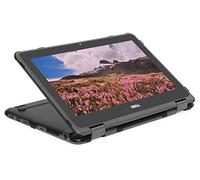 mCover Coque Compatible pour Ordinateur Portable Dell Chromebook 11,6" 3120/3100 / 3110 2 en 1 (avec charnière à 360 °) Uniquement (ne Convient Pas aux Autres modèles Dell) - Noir
