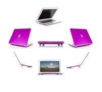 mCover - Coque de Haute qualité pour Macbook Air 13" (Modèle A1466 / A1369) - Violet (avec Un Skin de Clavier Transparent Gratuit) (A1466/1369 Violet)