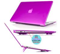 mCover Coque de protection / couverture pour MacBook Air 13,3" A1369 & A1466 (Violet) (le top vente pour coque de protection pour Macbook aux USA) (N'est pas compatible avec Macbook Pro 13" Modele A1278)