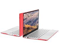 mCover Coque Rigide Comatible avec Ordinateur Portable ASUS Chromebook Flip C434TA Series 2 en 1 14" (ne Convient Pas aux Autres ASUS Chromebooks) - ASUS C434 Rouge