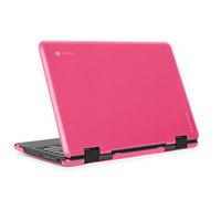 mCover Coque Rigide Compatible avec Ordinateur Portable 11,6" Lenovo 300E (2ème génération) Chromebook 2 en 1 (Non Compatible avec Lenovo 300E Windows 100E/500E Chromebook) Rose