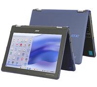 mCover Coque rigide compatible uniquement avec Acer Chromebook Spin 512 R853TA Series 2021 ~ 2023 12" (ne convient pas aux autres modèles) - Bleu