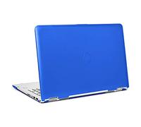 mCover Coque Rigide pour 39,6 cm HP Envy x360 15-bpxxx Series (15-bp143cl/15-bp152nr, etc, n'est Pas Compatible avec x360 15-aqxxx et Autres Série) Convertible Portables (X360-15-BP-Blue)
