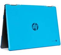 mCover Coque rigide pour ordinateurs portables HP Chromebook X360 14C-caxxxx fin 2020 14" (non compatible avec d'autres HP Chromebook) (Aqua)