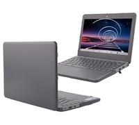mCover Coque rigide uniquement compatible avec Lenovo 100E Chromebook Gen 4 2024 ~ 2025 11,6" (avec processeur Intel et modèle # 83G*) (ne convient pas aux autres modèles Lenovo) - Noir