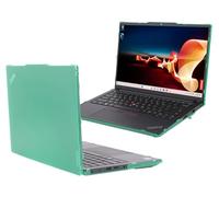 mCover Coque rigide uniquement compatible avec Lenovo ThinkPad E14 Gen 5/Gen 6 Windows 2023-2025 14" (avec charnière à 180°, ne convient pas aux autres modèles Lenovo) - Vert