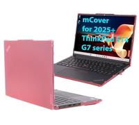 mCover Coque rigide uniquement compatible avec Lenovo ThinkPad E14 Gen 7 2025-2027 14" Windows Notebook PC (avec charnière à 180°, ne convient pas aux autres modèles Lenovo) - Rose