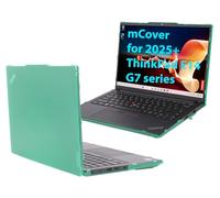 mCover Coque rigide uniquement compatible avec Lenovo ThinkPad E14 Gen 7 2025-2027 14" Windows Notebook PC (avec charnière à 180°, ne convient pas aux autres modèles Lenovo) - Vert