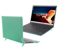 mCover Coque Rigide Uniquement Compatible avec Lenovo ThinkPad T14s Slim Gen 3/Gen 4 2023-2024 14" (avec charnière à 180°, ne Convient Pas aux Autres modèles Lenovo) - Vert