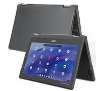 mCover Coque rigide uniquement compatible avec les ordinateurs portables 2 en 1 Acer Chromebook Spin 511 R753T 2021 ~ 2023 11,6" (non compatible avec d'autres modèles Acer) - Noir