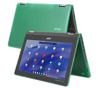 mCover Coque rigide uniquement compatible avec les ordinateurs portables 2 en 1 Acer Chromebook Spin 511 R753T 2021 ~ 2023 11,6" (non compatible avec d'autres modèles Acer) - Vert