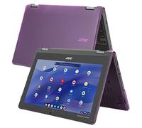 mCover Coque rigide uniquement compatible avec les ordinateurs portables 2 en 1 Acer Chromebook Spin 511 R753T 2021 ~ 2023 11,6" (non compatible avec d'autres modèles Acer) - Violet