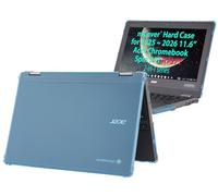 mCover Coque rigide uniquement compatible avec les ordinateurs portables Acer Chromebook Spin 511 R757 Series 2025-2026 11,6" (non compatible avec d'autres modèles Acer) - Aqua