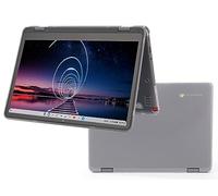 mCover Coque rigide uniquement compatible avec ordinateur portable 2 en 1 Lenovo 500E Yoga Chromebook Gen 4 Gen4 2023 ~ 2024 12,2" (ne convient pas aux autres modèles Lenovo) - Transparent
