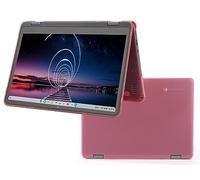 mCover Coque Rigide Uniquement Compatible avec Ordinateur Portable 2 en 1 Lenovo 500E Yoga Chromebook Gen 4 Gen4 2023~2024 31 cm (ne Convient Pas aux Autres modèles Lenovo) - Rose
