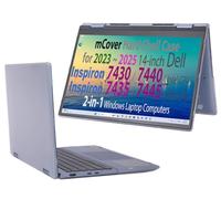 mCover Coque uniquement compatible avec Dell Inspiron 7430/7435/7440/7445 2023 ~ 2024 14" (ne convient pas aux autres modèles Dell) - Transparent