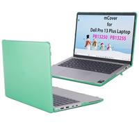 mCover Coque uniquement compatible avec Dell Pro 13 Plus PB13250 PB13255 2025-2026 13,3" ou PC Windows 2 en 1 (ne convient pas aux autres modèles Dell) - Vert