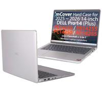 mCover Coque uniquement compatible avec Dell Pro 14 Plus PB14250 PB14255 et Pro 14 PC14250 PC14250 PC14255 2025-2026 Windows PC (ne convient pas aux autres modèles Dell) - Transparent