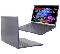 mCover Coque uniquement compatible avec Dell Pro 16 PC16250/PC16255 Series Windows 2025-2026 16" (ne convient pas aux autres modèles Dell) - Noir
