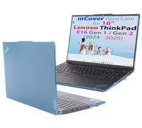 mCover Coque uniquement compatible avec Lenovo ThinkPad E16 Gen 1/Gen 2 2024-2025 16" (ne convient pas aux autres modèles) - Aqua