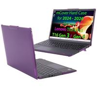 mCover Coque uniquement compatible avec Lenovo ThinkPad T16 Gen 3/Gen 4 Series 2024-2026 16" (ne convient pas aux autres modèles Lenovo) - Violet
