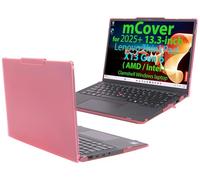 mCover Coque uniquement compatible avec Lenovo ThinkPad X13 Gen 6 Series 2025+ 13,3" (avec charnière à 180°), ordinateur portable Windows (ne convient pas aux autres modèles) - Rose