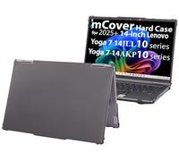 mCover Coque uniquement compatible avec Lenovo Yoga 7 2 en 1 14ILL10 | Série 14AKP10 2025 ~ 2026 14" (ne convient pas aux autres modèles) (noir)