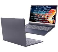 mCover Coque uniquement compatible avec les ordinateurs Windows Lenovo IdeaPad Slim 5 16AHP10 16ARP10 16AKP10 16AKP10 16IRH10 16IAH10 16IRU9 16ABR8 (non compatible avec d'autres modèles Lenovo) - Noir