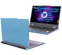 mCover Coque uniquement compatible avec les ordinateurs Windows Lenovo LOQ 15IAX9 15ARP9 15IRX9 15IRX9 15AHP9 15IRX10 15AHP10 Series (non compatible avec d'autres modèles Lenovo) - Aqua