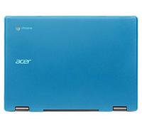 mCover Étui compatible avec Acer Chromebook C721T 2019-2020 11,6" (charnière 180°) à clapet et Spin 311 R721T (charnière à 360°) convertible uniquement (ne convient pas aux autres modèles Acer) - Aqua