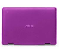 mCover Étui compatible avec les ordinateurs portables convertibles ASUS Chromebook Flip C214MA Series 2019-2021 11,6" uniquement (ne convient pas aux autres modèles ASUS) - Violet