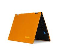 mCover Étui Compatible avec Ordinateur Portable Convertible Lenovo IdeaPad Flex 5-14ARE05 / 5-14ALC05/5-14IIL05/5-14ITL05 14" Uniquement (Non Compatible avec d'autres modèles Flex) Orange
