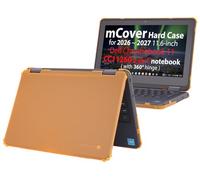mCover Étui compatible uniquement avec Dell Chromebook CC11260 2026+ 11,6" (avec charnière à 360°) (non compatible avec d'autres modèles Dell) - Orange