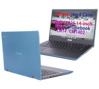 mCover Étui Compatible UNIQUEMENT avec les ordinateurs portables ASUS Chromebook CM14 (CM1402c) Série 14 pouces 2024~2025 (Ne Convient Pas à d'autres Modèles ASUS) - Aqua