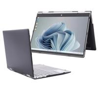mCover Étui Compatible Uniquement avec Les Ordinateurs Portables Convertibles 2 en 1 HP Envy x360 13-BF0000 Series 2023-2024 13,3" (ne Convient Pas aux Autres modèles HP) - Noir