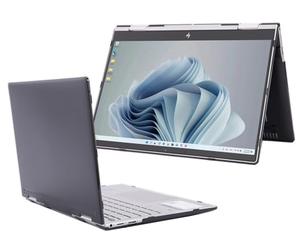 mCover Étui Compatible Uniquement avec Les Ordinateurs Portables Convertibles 2 en 1 HP Envy x360 13-BF0000 Series 2023-2024 13,3" (ne Convient Pas aux Autres modèles HP) - Noir