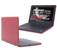 mCover Étui compatible uniquement pour ordinateur portable éducatif Dell Chromebook CC11260 2026+ 11,6" (charnière à 180°) (ne convient pas aux autres modèles Dell) - Rouge