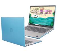 mCover Étui Uniquement Compatible avec HP ProBook 440/445 G11 et EliteBook 640 | 645 G11 Series Windows 2024~2025 14" (ne Convient Pas aux Autres modèles HP) - Aqua